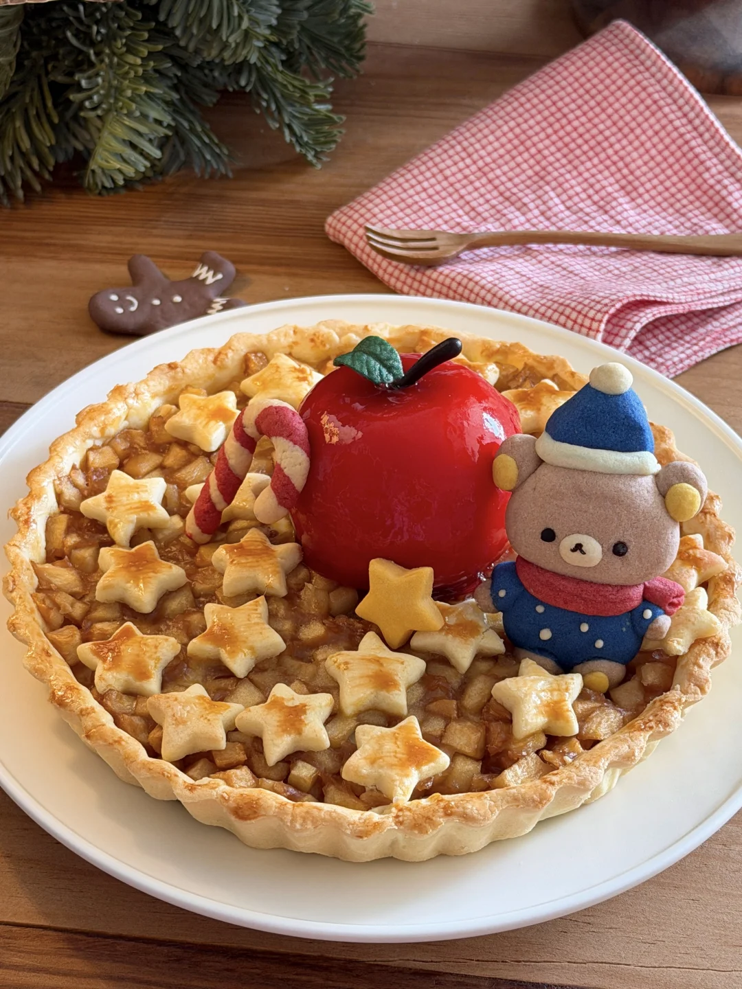 轻松熊星星苹安果⭐苹果派🥧