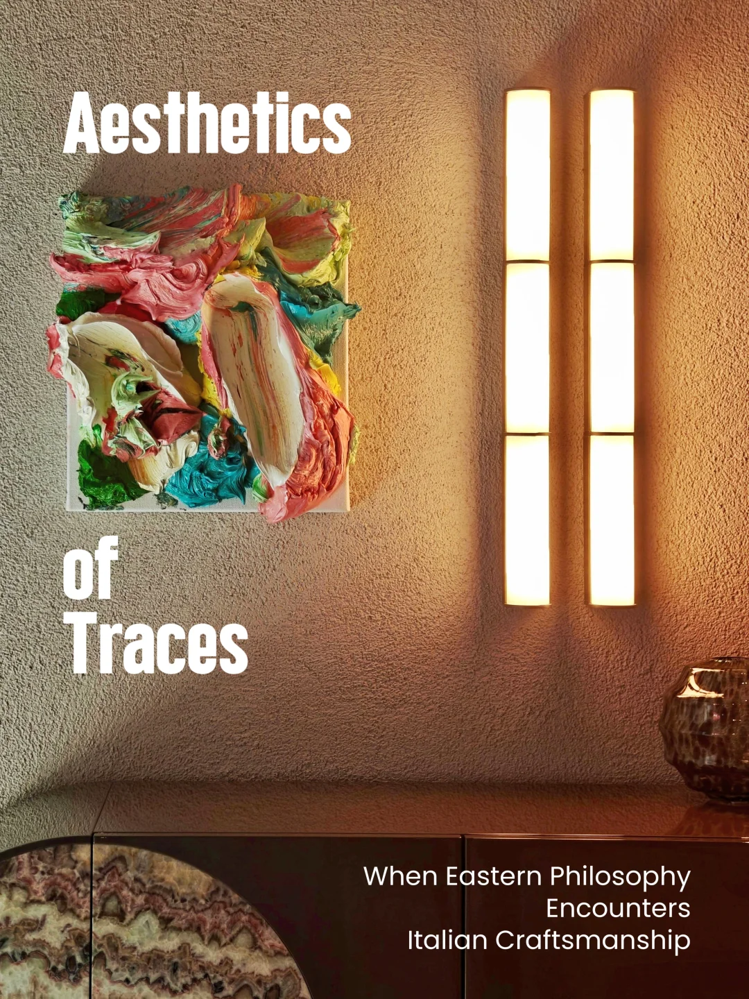 当代艺术和顶级意大利家居果然很配