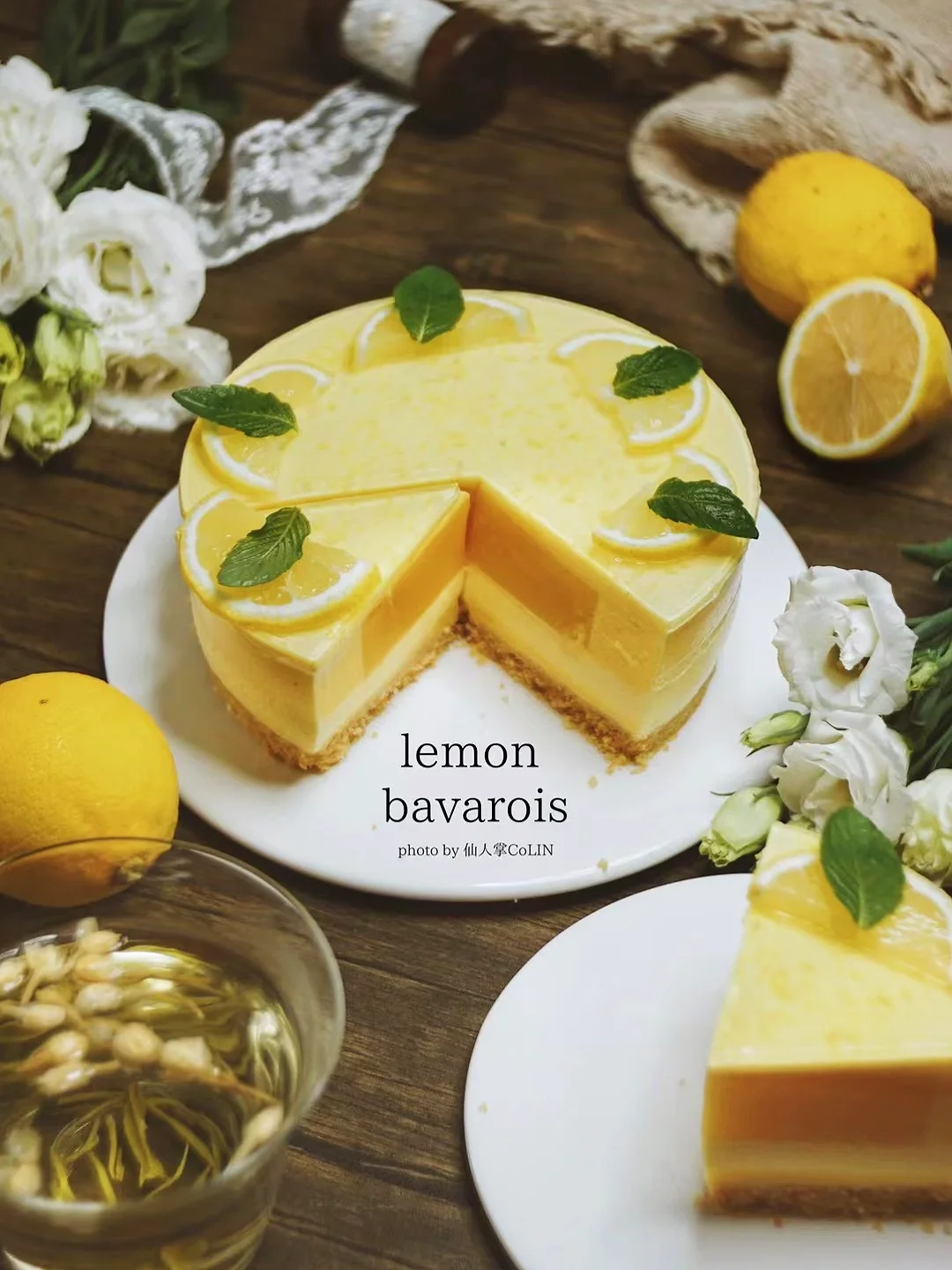有酸甜夹心的柠檬巴巴露亚🍋吃一口就惊艳