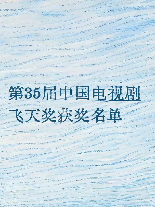 第35届中国电视剧飞天奖获奖名单