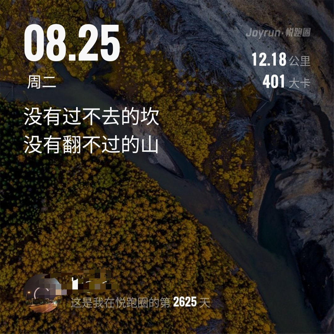 翅膀硬了？还早着呢！每一代年轻人，都想证明自己已经长大，每一代家长，都不放心子女的所谓能力，一幕幕已经剧透的人生剧，却一代代周而复始。今天被闺女噎了几句，想看着她以后吃亏长记性，又怕她真受了委屈，毕竟是个心脏手术，哪有还不让爸爸去的！跑步吧，爱咋咋地！跑步运动就是坚持运动打卡