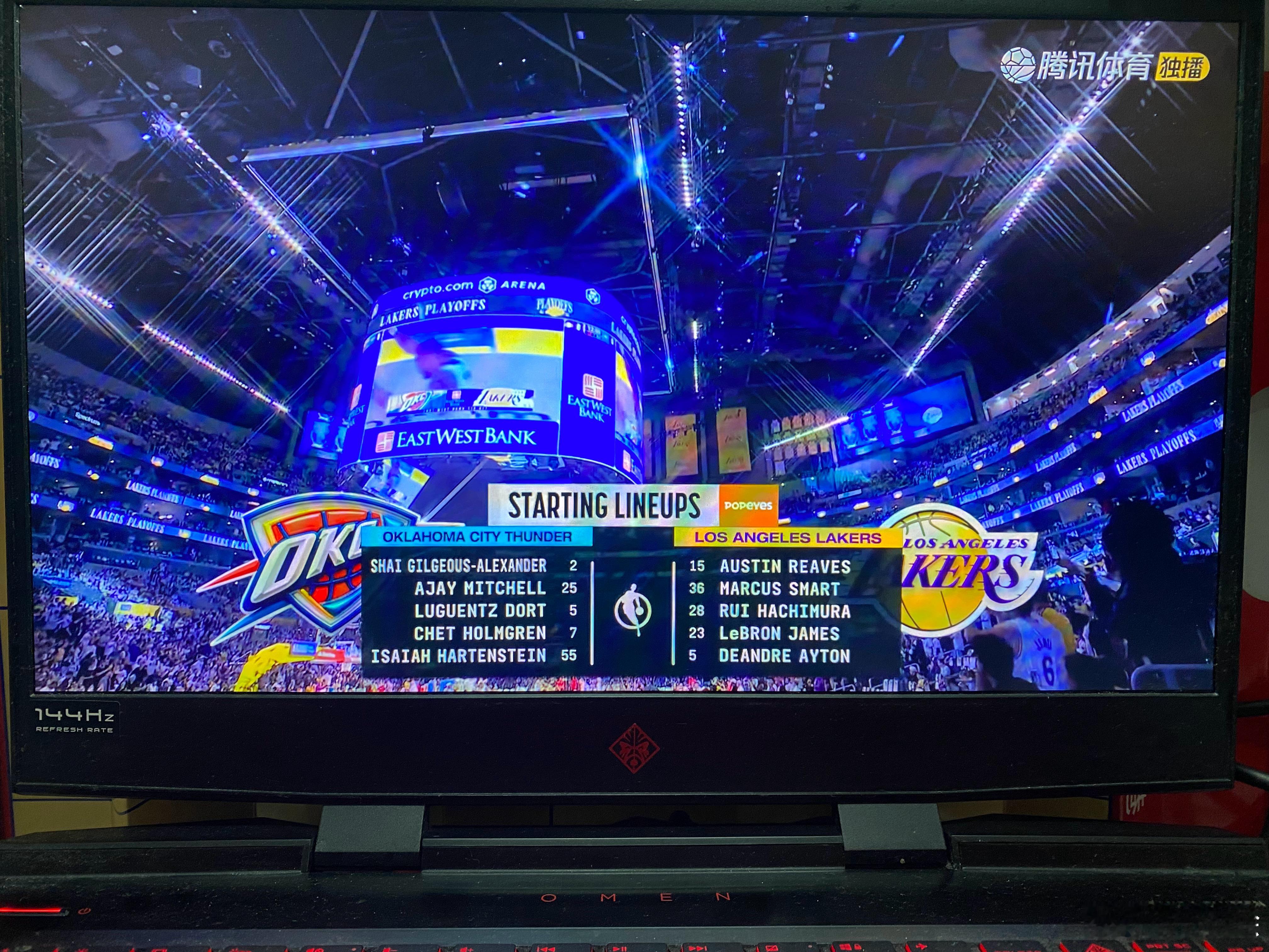 湖人VS雷霆 西部半决赛 Game 3🔥🔥🔥  ​​​
