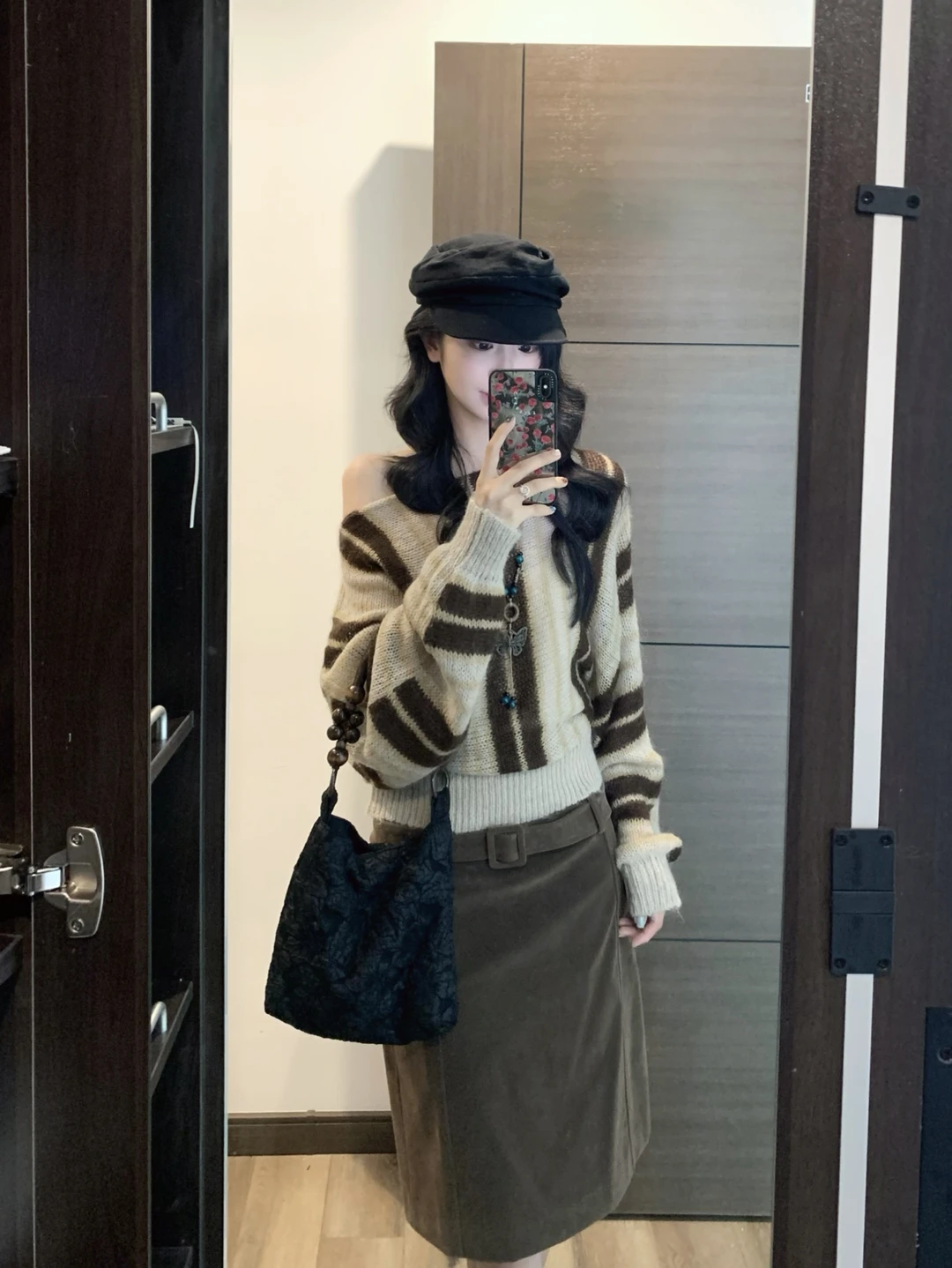 早秋复古lady