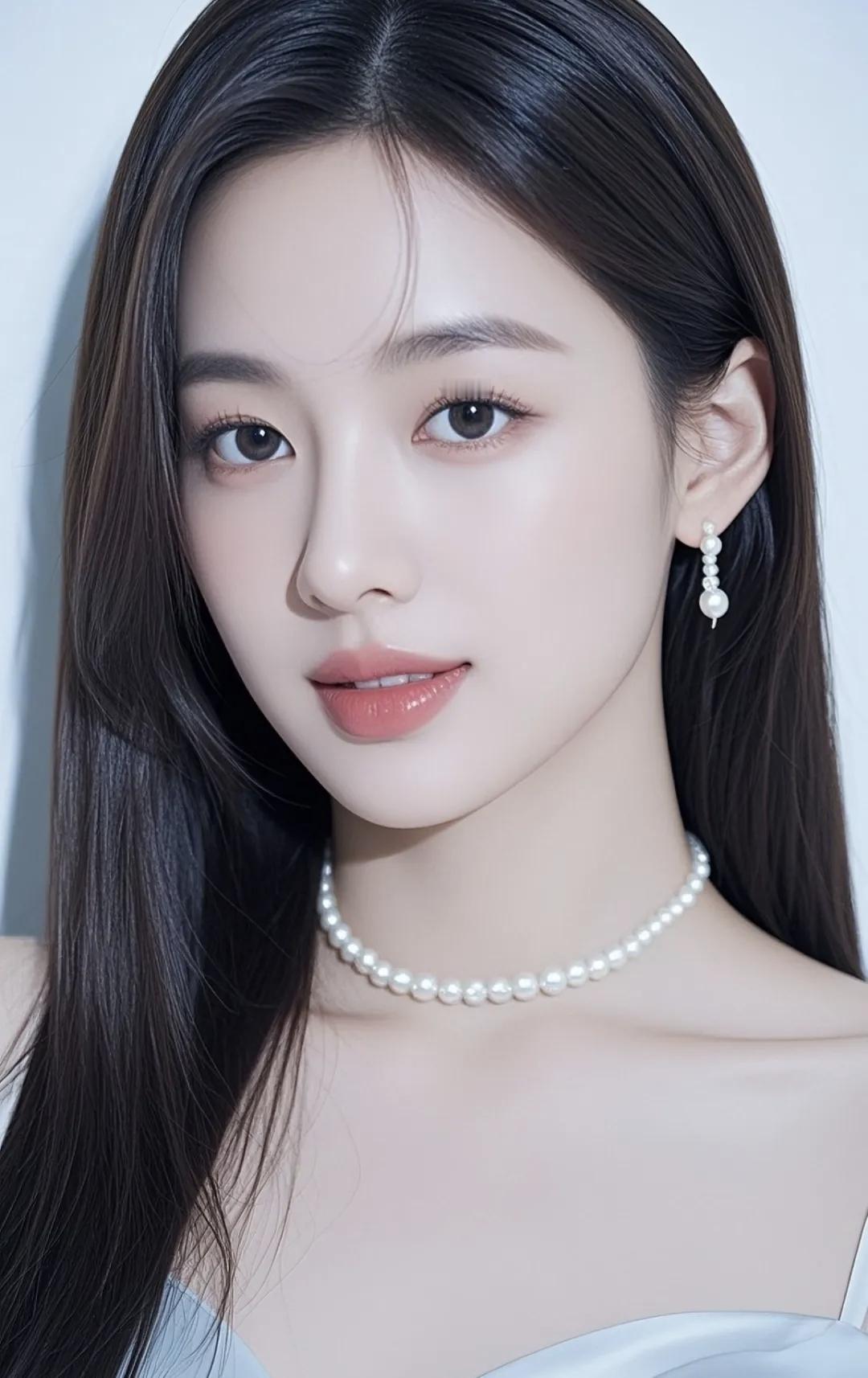 清丽柔美，气质美女