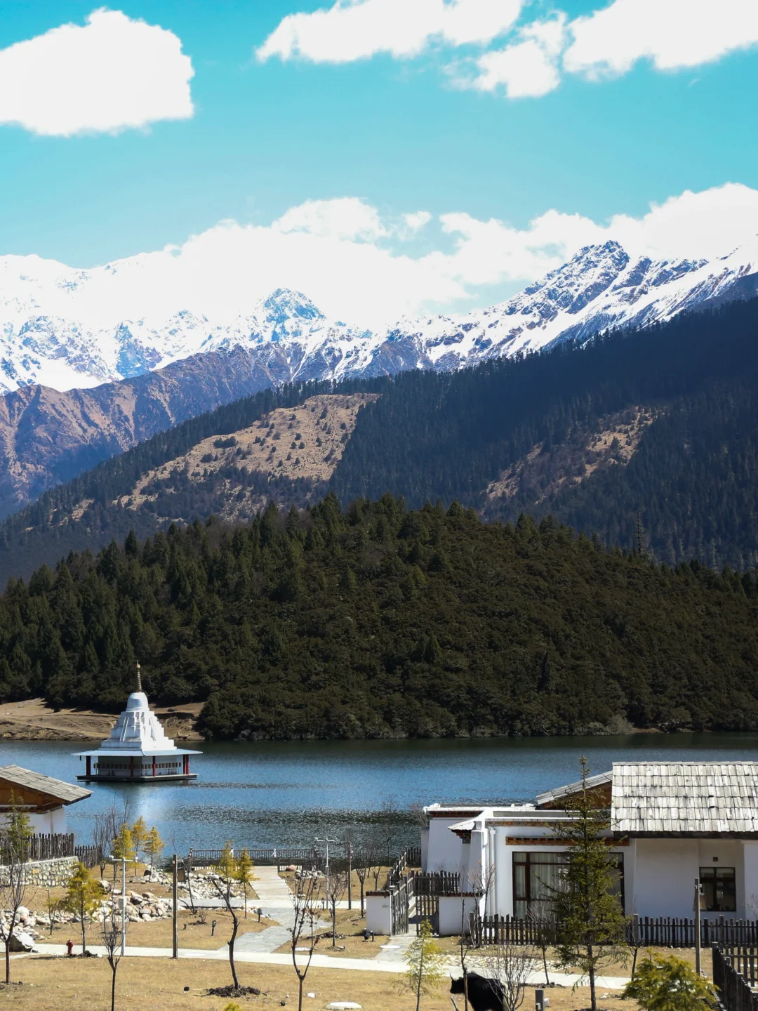 鲁朗小镇|南迦巴瓦庇护下的云端桃源