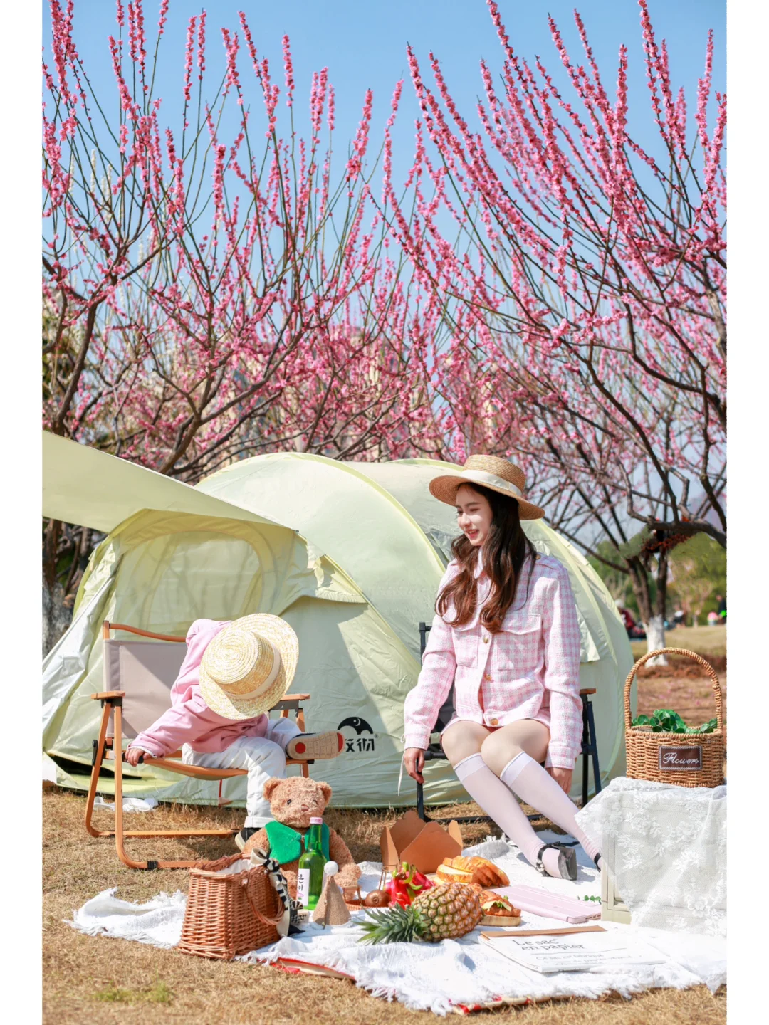 我愿称之为武汉最浪漫的免费露营宝地🌸🌸