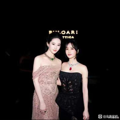 刘亦菲和蔡依林同框谁赢了 ​