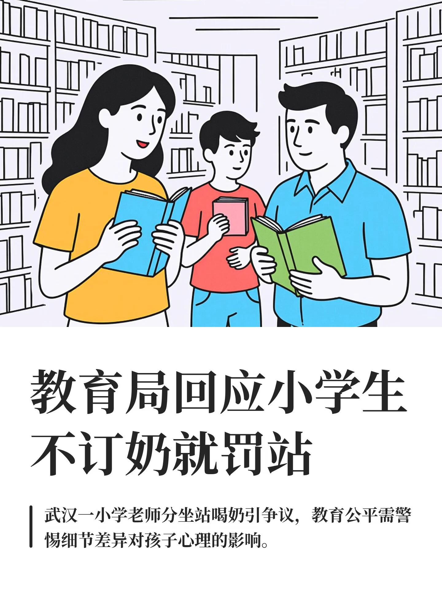 教育局回应小学生不订奶就罚站