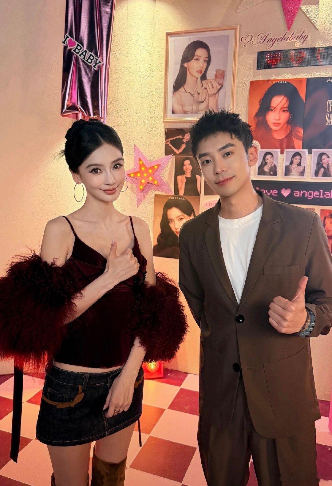 #Angelababy生图美到惊为天人# 姐姐真的好瘦[泪] ​