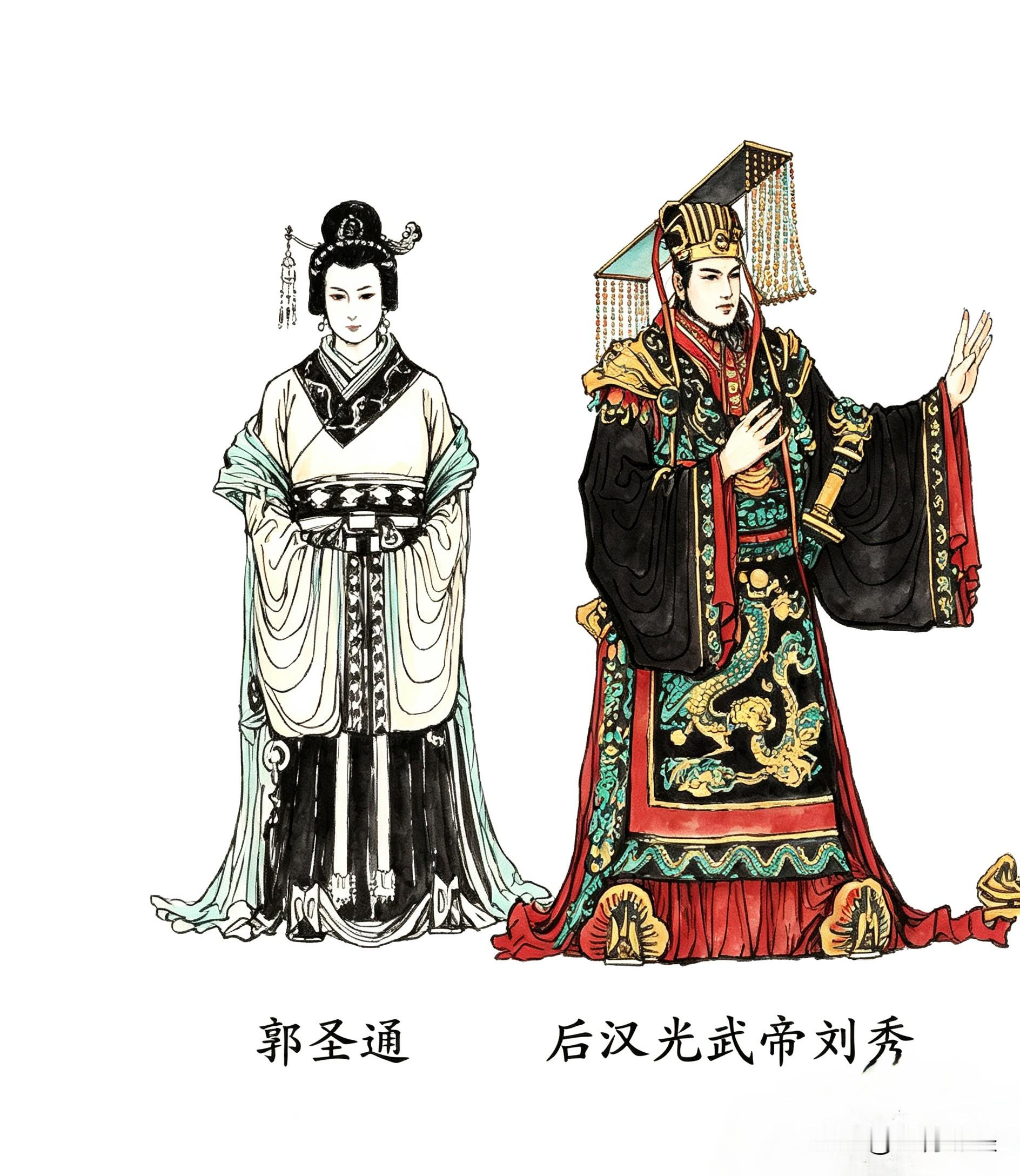 事实是光武帝刘秀完全对得起郭圣通的，因为郭圣通被封为皇后的时候，刘扬早已被光武帝杀掉了。
    光武帝娶郭圣通的时候，并没有许诺郭为皇后，她和阴丽华都是平妻，没有大小之分。
    光武帝即位后，刘扬认为自己兵强马壮，所以积极地准备谋反夺位，光武帝就派耿纯持节到真定杀掉了刘扬，耿纯也是刘扬的外甥，