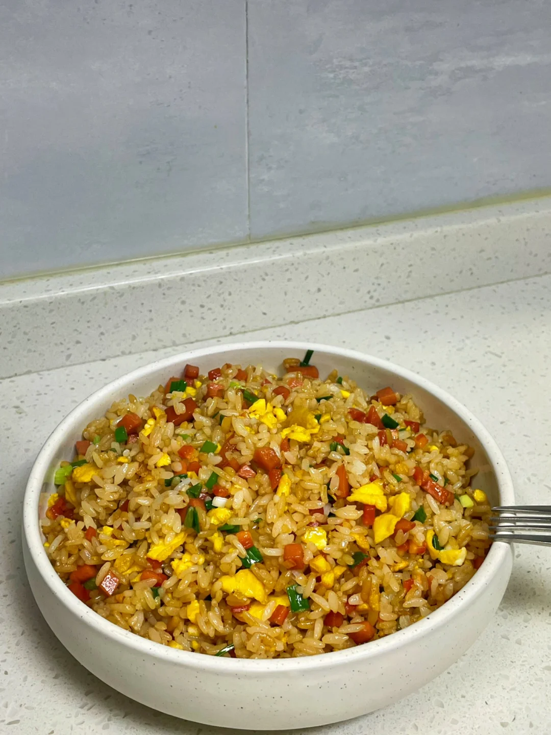 爆好吃的黄金蛋炒饭，超简单的家常美食🤤