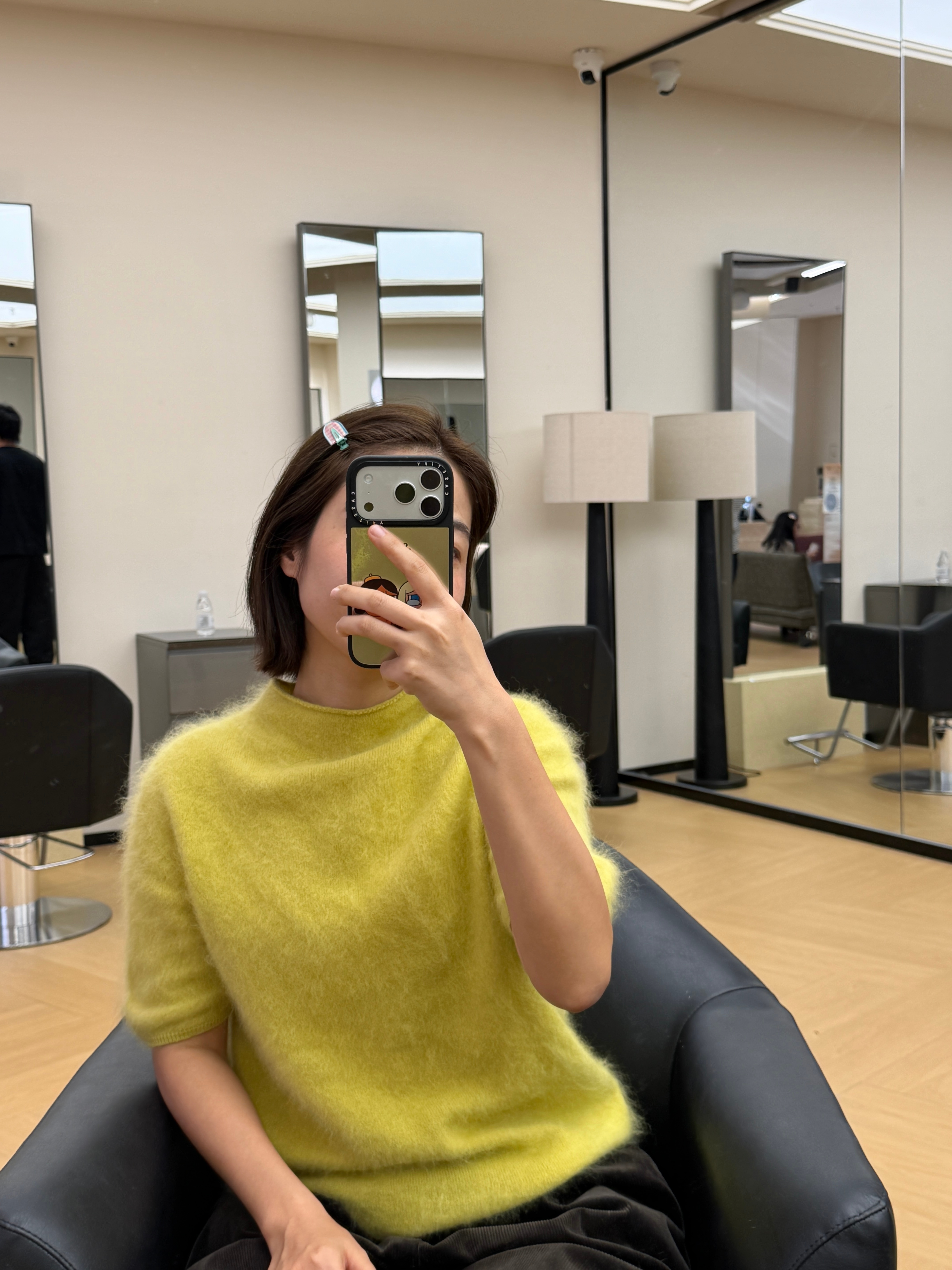 剪了短发以后，真的回不去了，只会越剪越短👌 ​​​