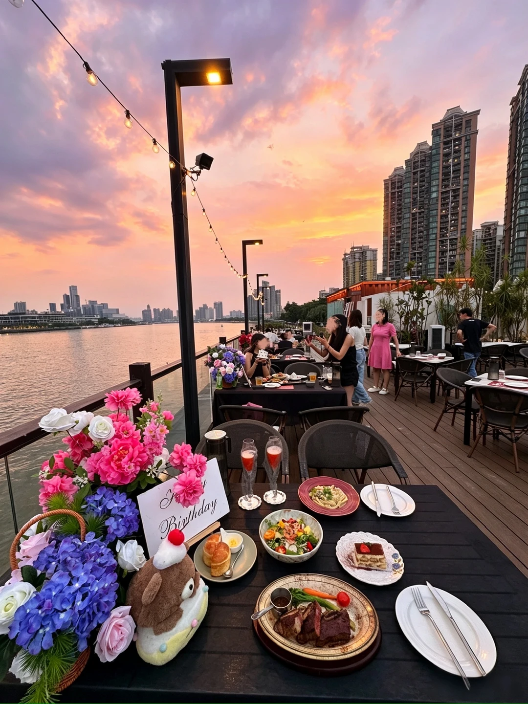 广州）日落时珠江边生日Dating🥂🌅