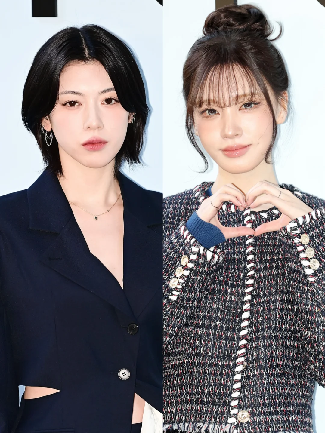 Liz 三吉彩花同台，感受下日韩明星不同妆造