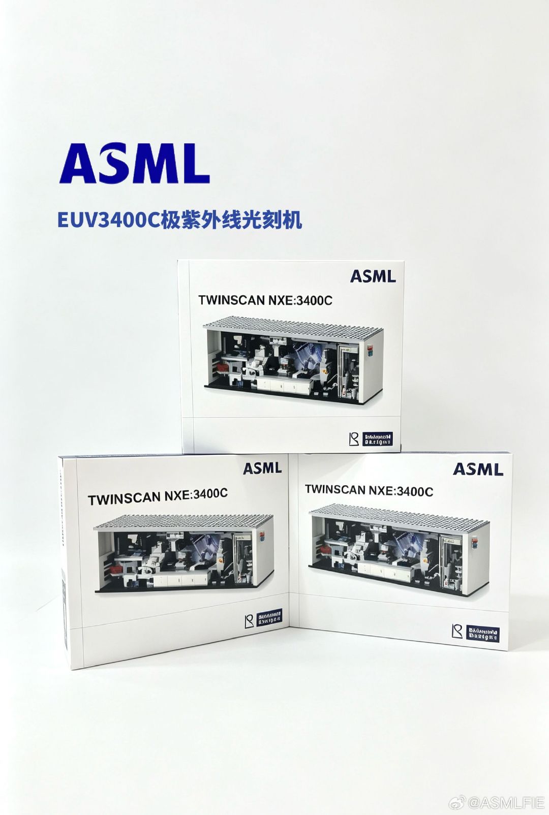 阿斯麦EUV3400C极紫外线光刻机ASML
欧洲荷兰阿斯麦ASML积木周边
阿斯麦ASML｜乐高LEGO｜限量版
#乐高[超话]##乐高##半导体##芯片##科技# ​