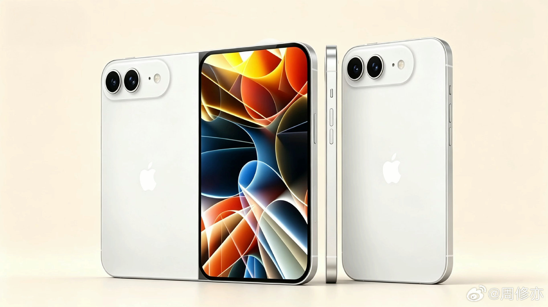 #iPhoneUltra正面首次曝光# 大概是理财产品，前几代那么丑的iPhone不一样有人抢吗？ 
体验上可能存在的最大槽点是ios逆天的返回操作。如果苹果我行我素，折叠屏后，一只手托着一个小钢炮重的手机，一只手去笨拙的点返回操作，相当苹果式的优雅。 ​