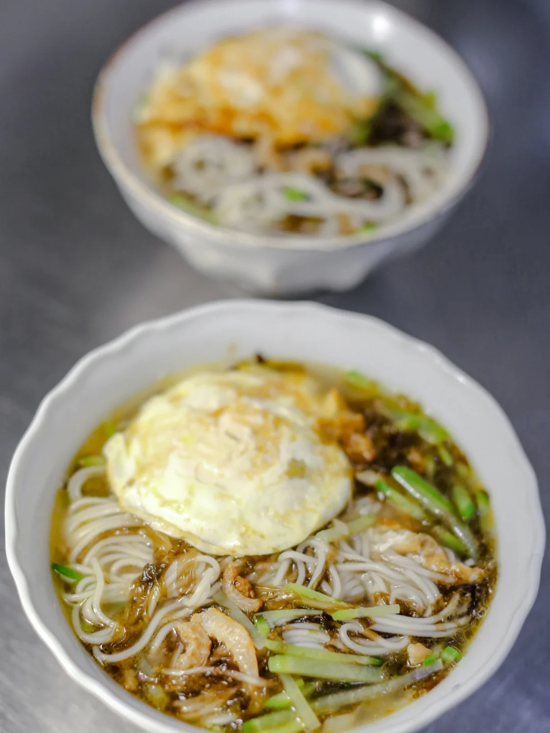 坚持做100种面不重样（76）萝卜丝海米热汤面