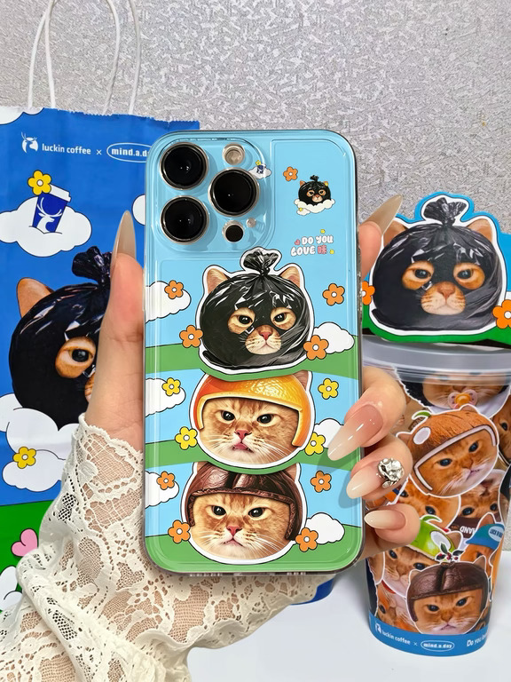 逐帧了｜怎么会有这么可爱的小猫手机壳啊！