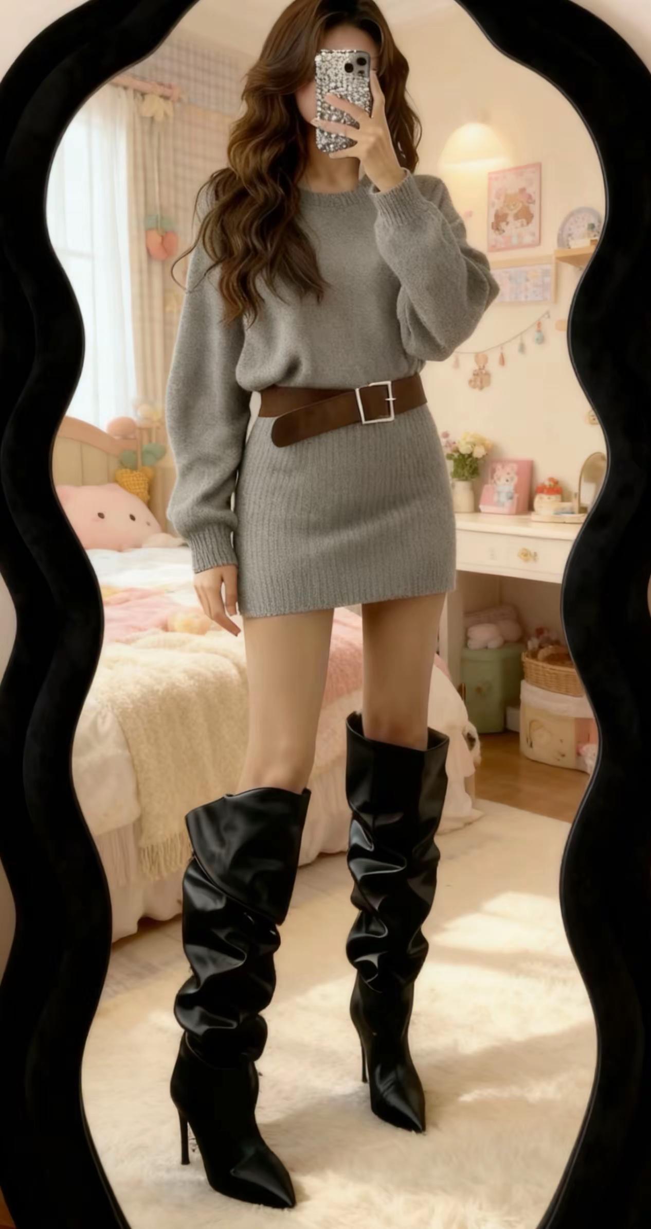 <p>辣妹穿搭大赏 辣妹穿搭 今日穿搭 性感小性感 穿搭ootd <!...