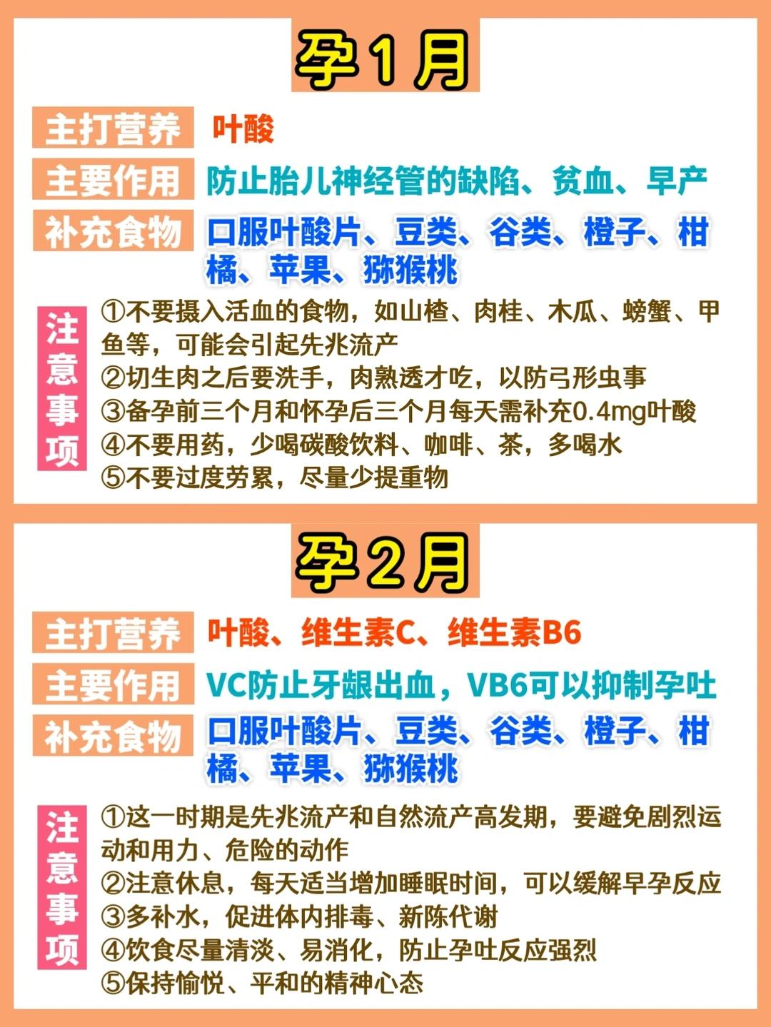 ㊙️怀孕后才知道的那些事 | 孕期知识总结