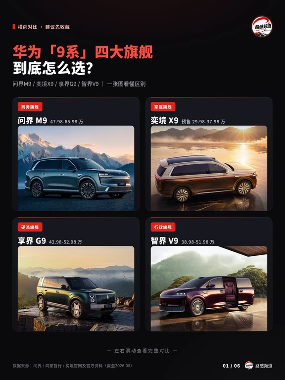 华为「9系」四大旗舰到底怎么选？