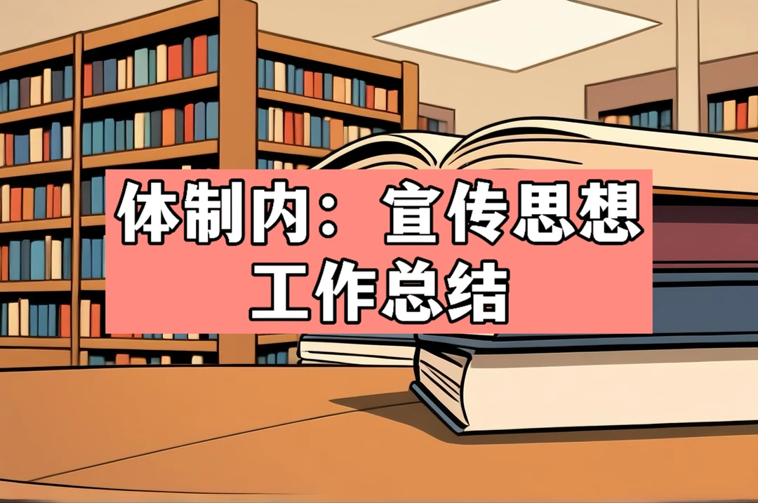 体制内：宣传思想工作总结