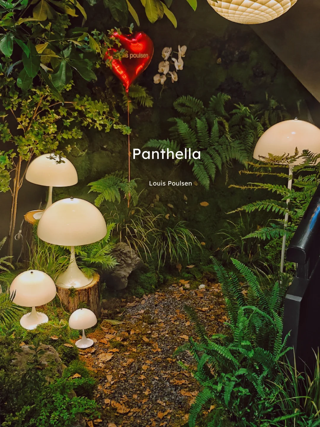 安福路竟藏着一片发光的“蘑菇森林”