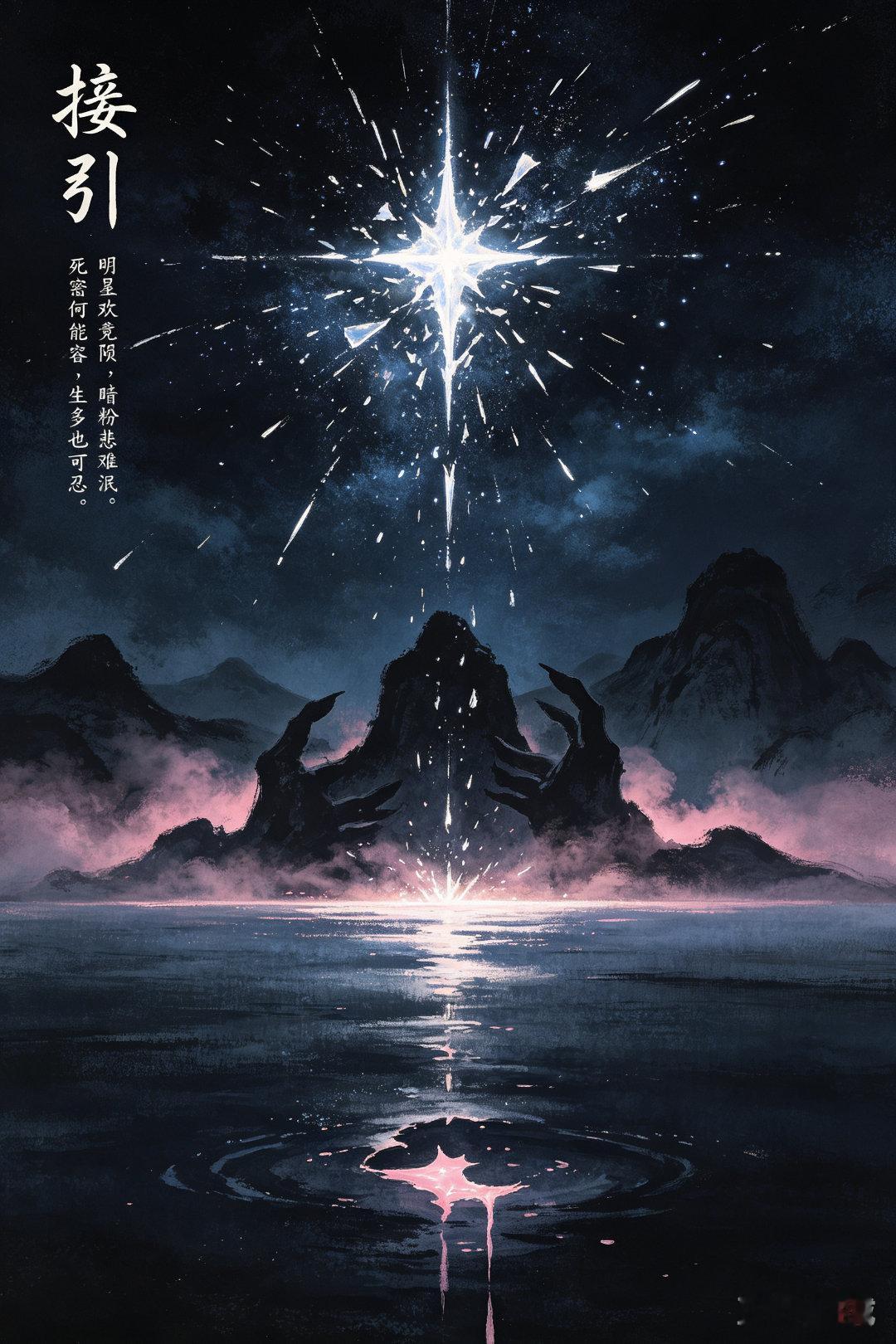 #生活手记##那英演唱会缅怀刘欢##死亡好像成为二十年代主题##一个调整心态的最好方法#
《接引》
明星欢竟陨，
暗粉悲难泯。
死密何能容，
生多也可忍。 ​