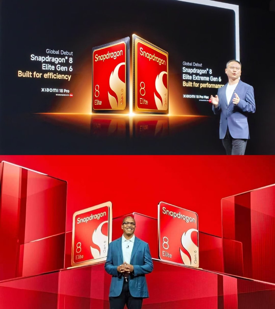 高通正式发布Snapdragon 8 Elite Gen6（骁龙8至尊版 Gen6），还有更高阶的Snapdragon 8 Elite Extreme Gen6（骁龙8超级至尊版 Gen6）

两颗芯片都是2nm工艺

高通首次采用双旗舰策略 ​