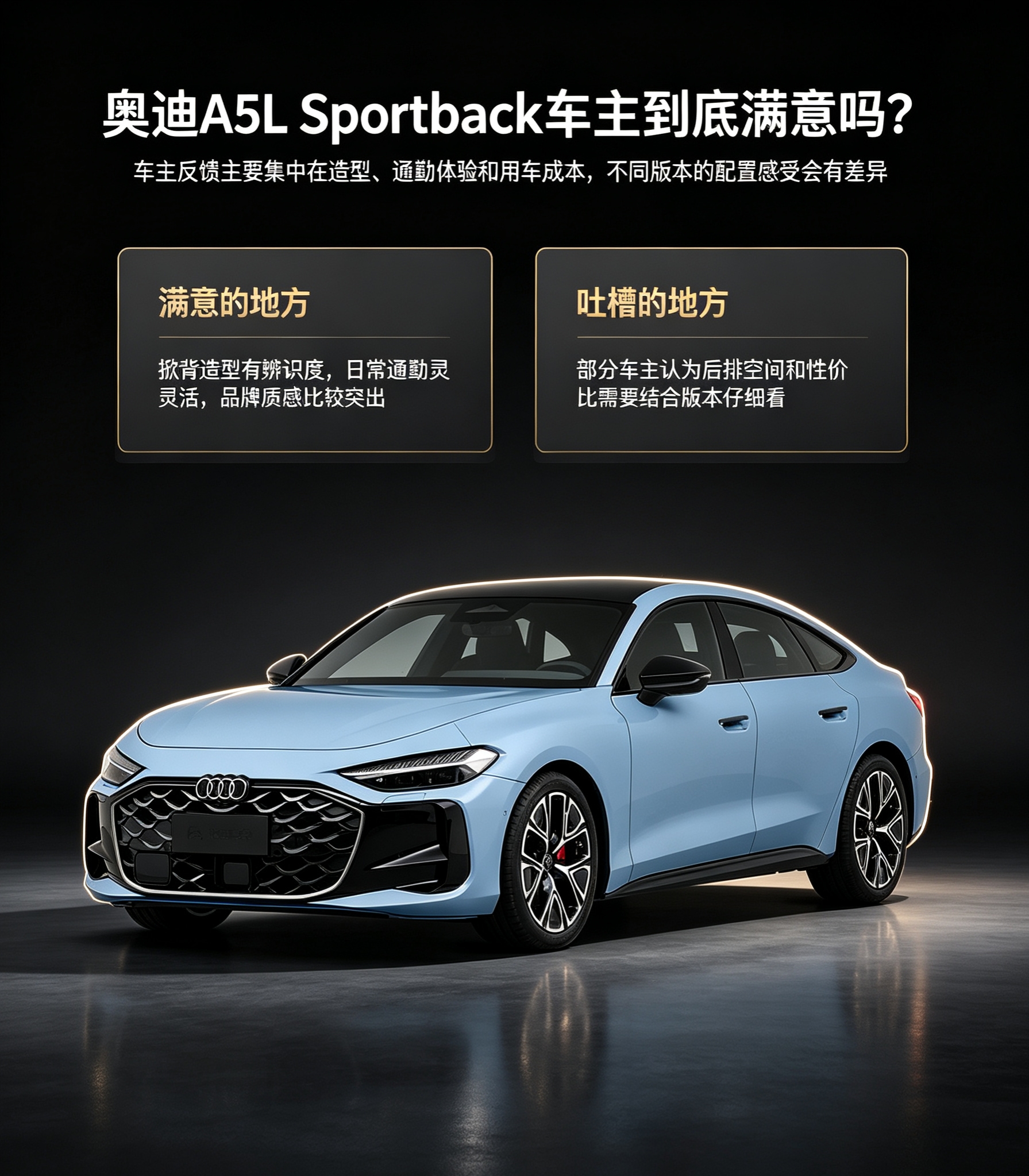 奥迪A5L Sportback值得买吗？