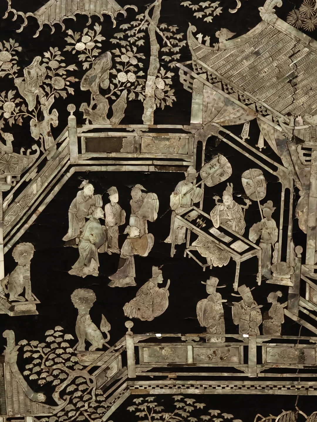 上博漆器特展倒计时 | 螺钿漆器图集