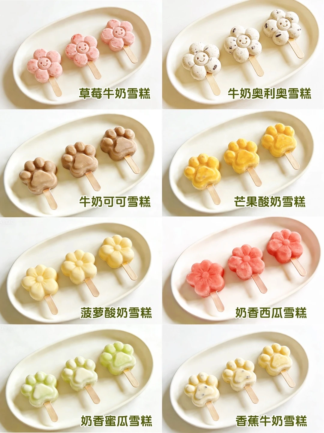 不藏了㊙️锁死这些冰激凌配方，在家自制雪糕