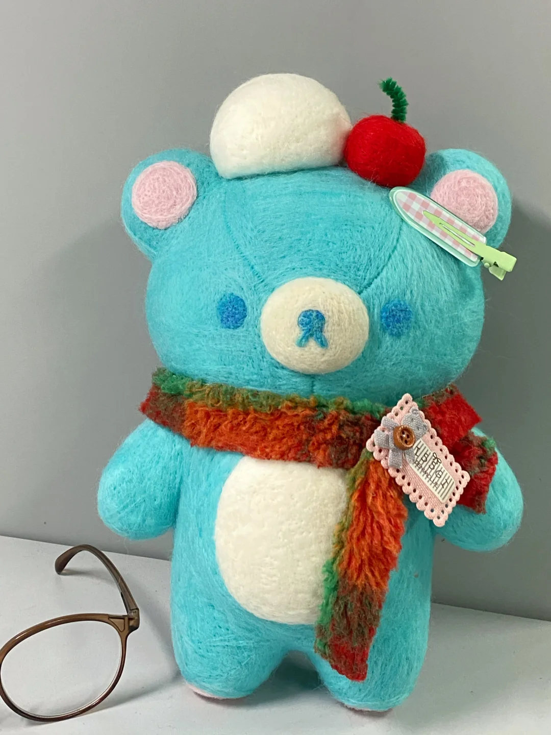 降温了，给咱熊妹加条围巾🧣❄️