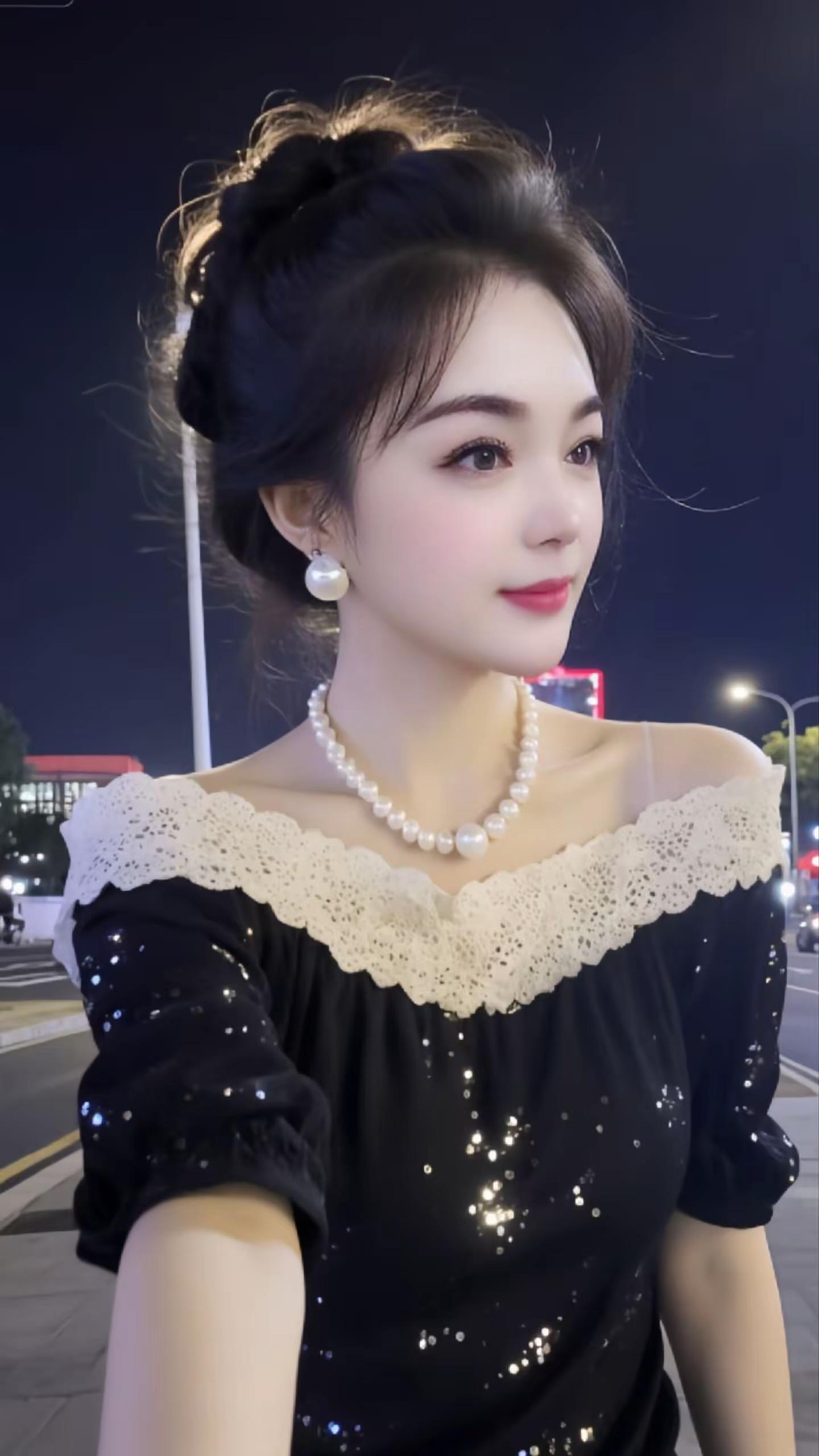 <p>名媛气质 时尚气质穿搭 一眼心动 黑色高级感穿搭 公主风 <!-...