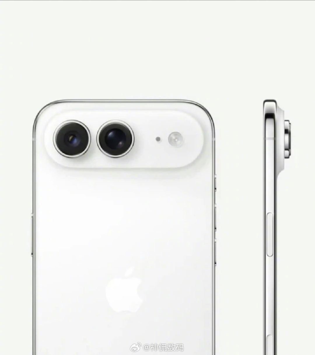 网传iPhone Air2打算改后置镜头布局，双摄分列模组两侧，闪光灯放中间，属于iPhone里少见的排布。

初代Air为了堆轻薄，牺牲了影像和续航，单摄+小电池，不少用户吐槽配置配不上售价。爆料说二代要补上双摄、加大电池。可难题依旧摆在这：还要维持超薄机身，硬塞更多硬件，只能靠特殊镜头布局挤空间。
 ​