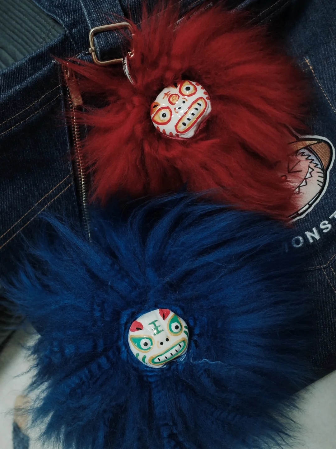 能吓走不好的东西，我看着满可爱的