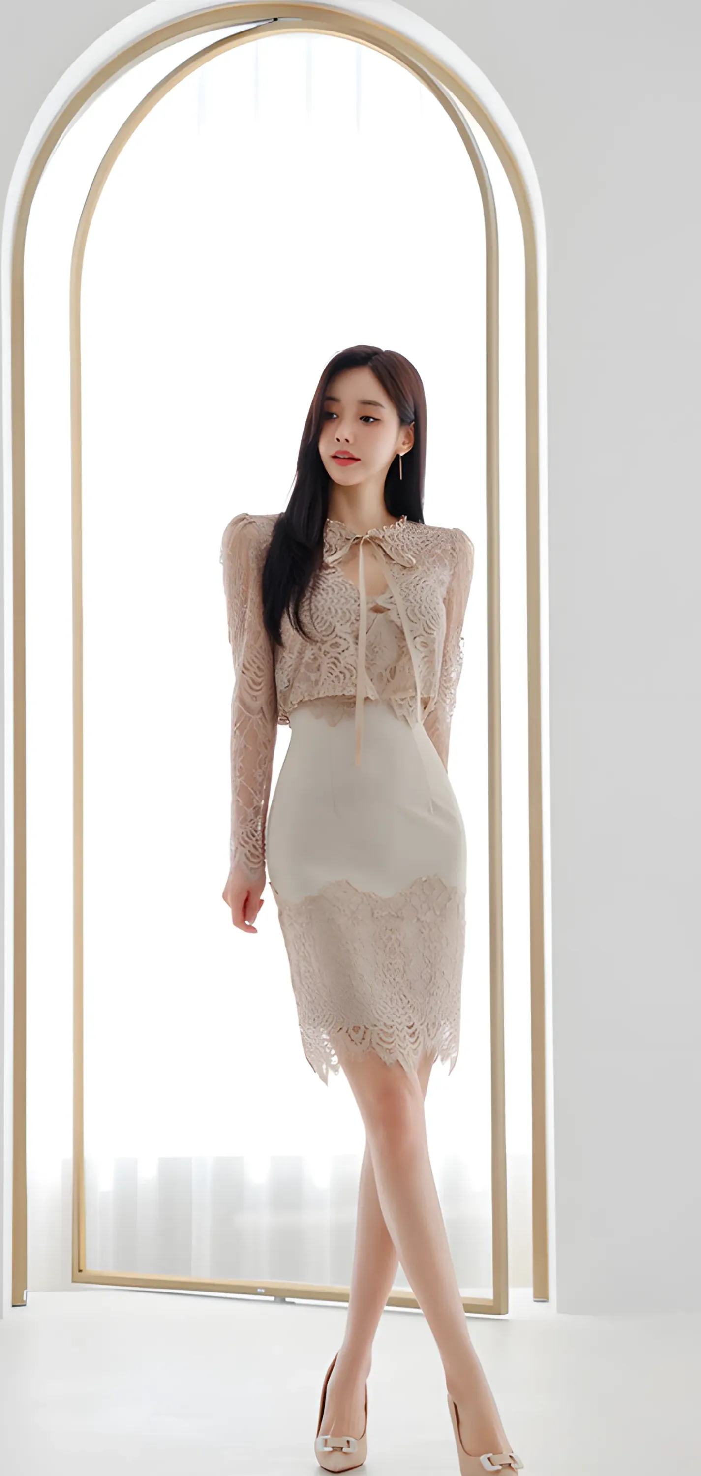 气质美女，清甜迷人！