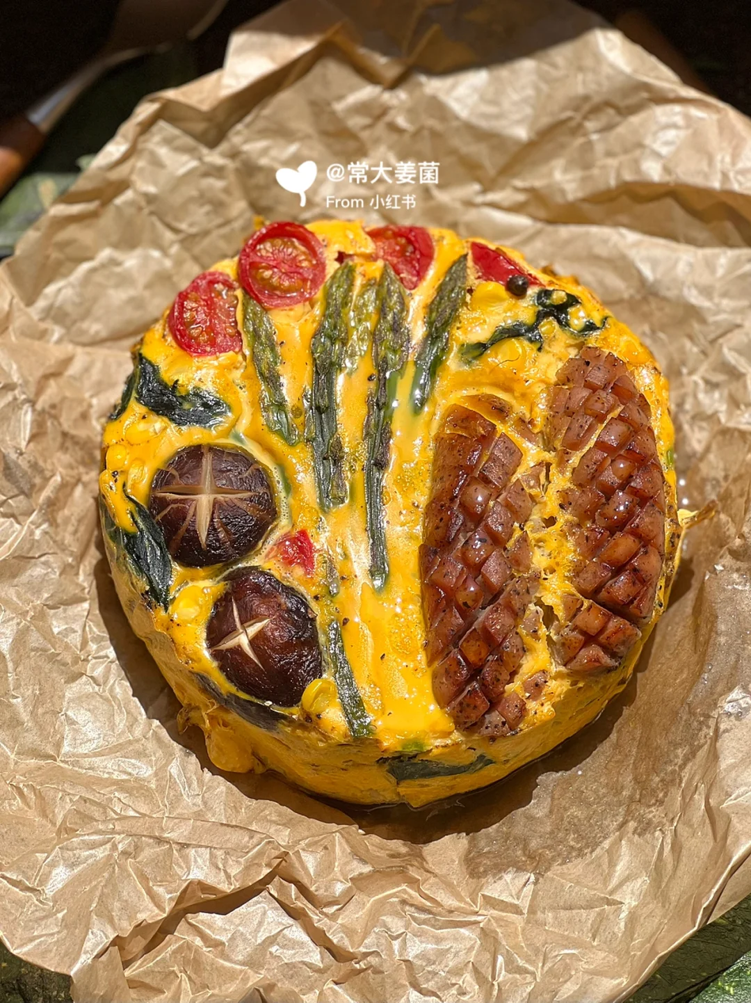 不限食材！刷脂&低碳杂蔬烘蛋🍄🥚鲜香无敌～