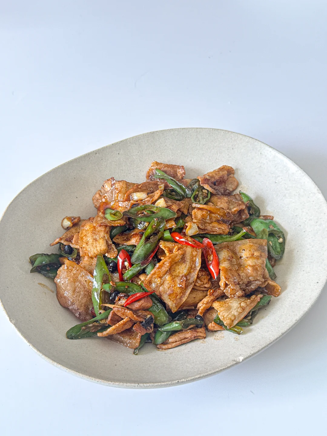 🌶️辣椒炒肉！豆豉蒜香狂炫三碗饭