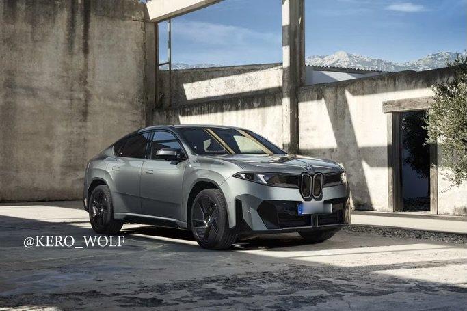 【2027 款宝马电动轿跑 SUV iX4 曝光：溜背造型，17.9 英寸中央触控屏】社交媒体账号 昨日（10 月 6 日）在 Instagram 平台发布动态，分享了一组照片，展示了宝马全新电动轿跑 SUV iX4。新车将接替现款 X4，采用 Neue Klasse 设计与技术，将会作为 2027 年款在 2026 年年底前上市。 ​
