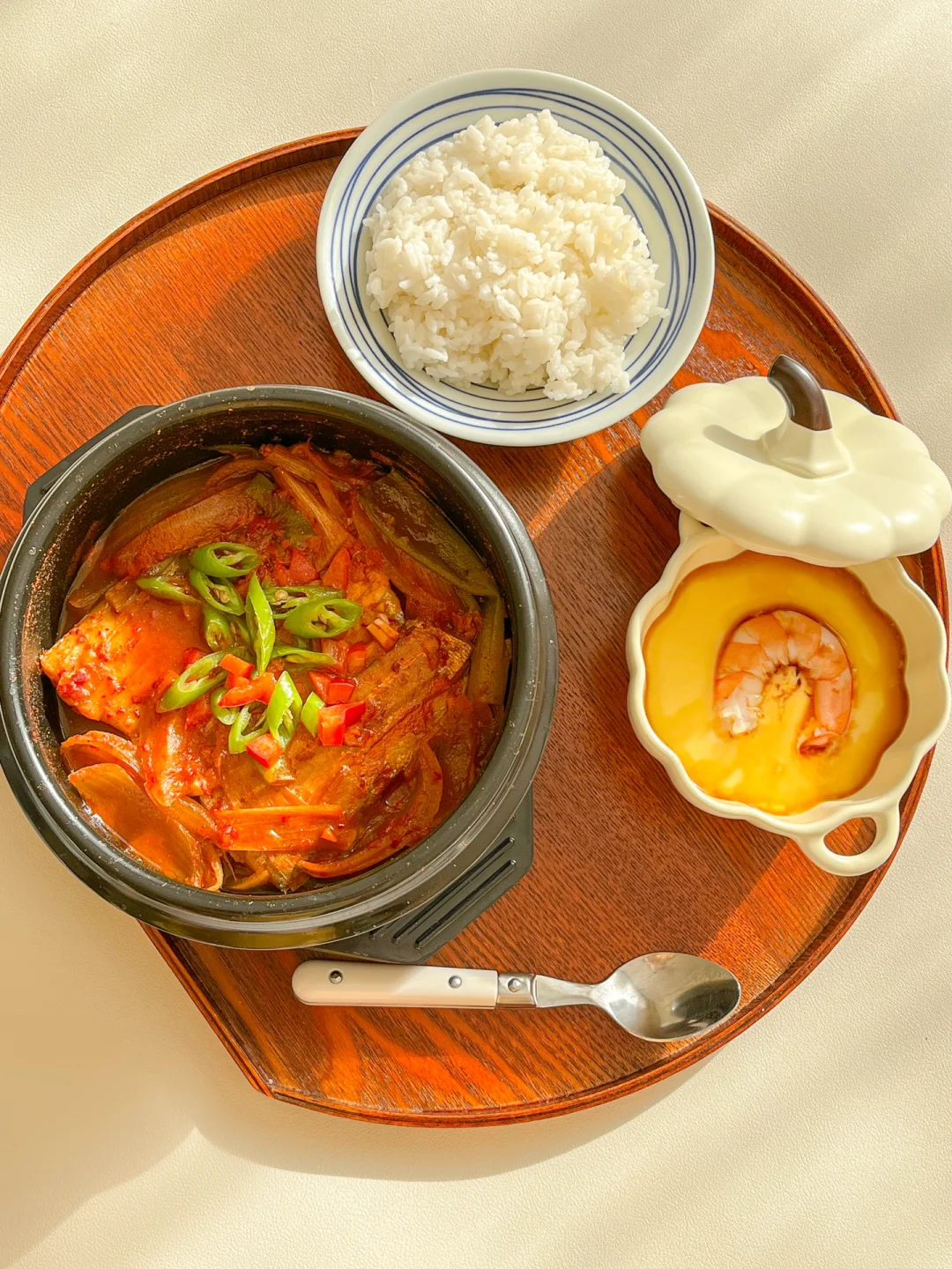 一人食｜辣炖带鱼🥢虾仁蒸蛋｜找回我的食欲力