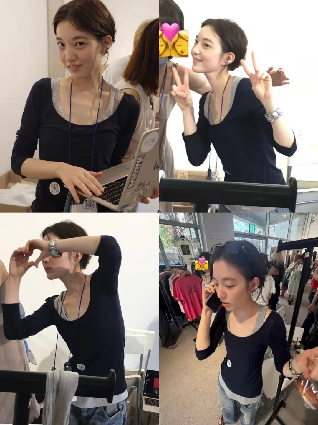 李锦华这件两件套上衣YB我找到啦～要做吗