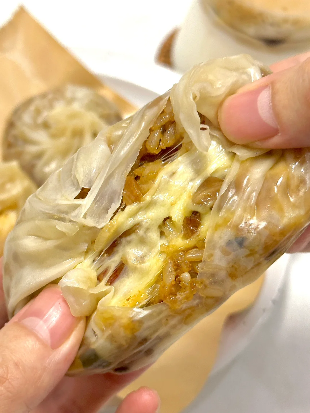 拜托！！吃过这个纸皮烧麦还去什么早餐店！！！