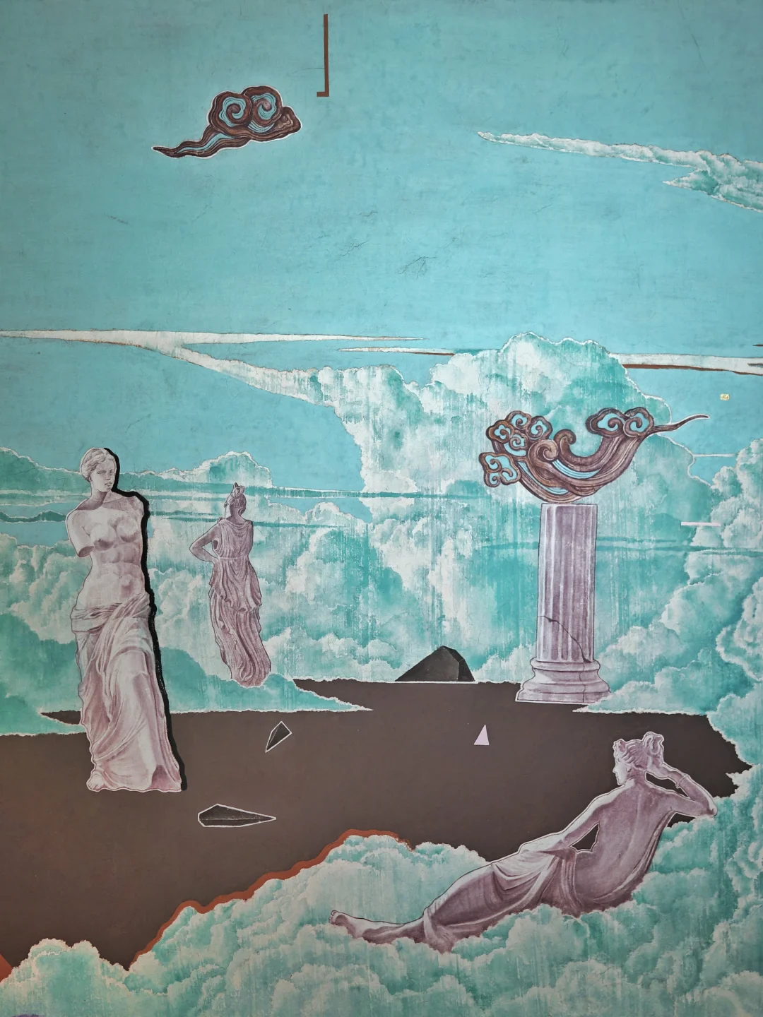 波普风×山水画? 当代水墨的打开方式