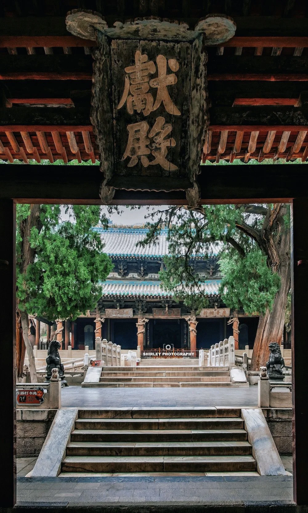 全屏震撼❗️人潮散尽之后，晋祠美得惊心动魄