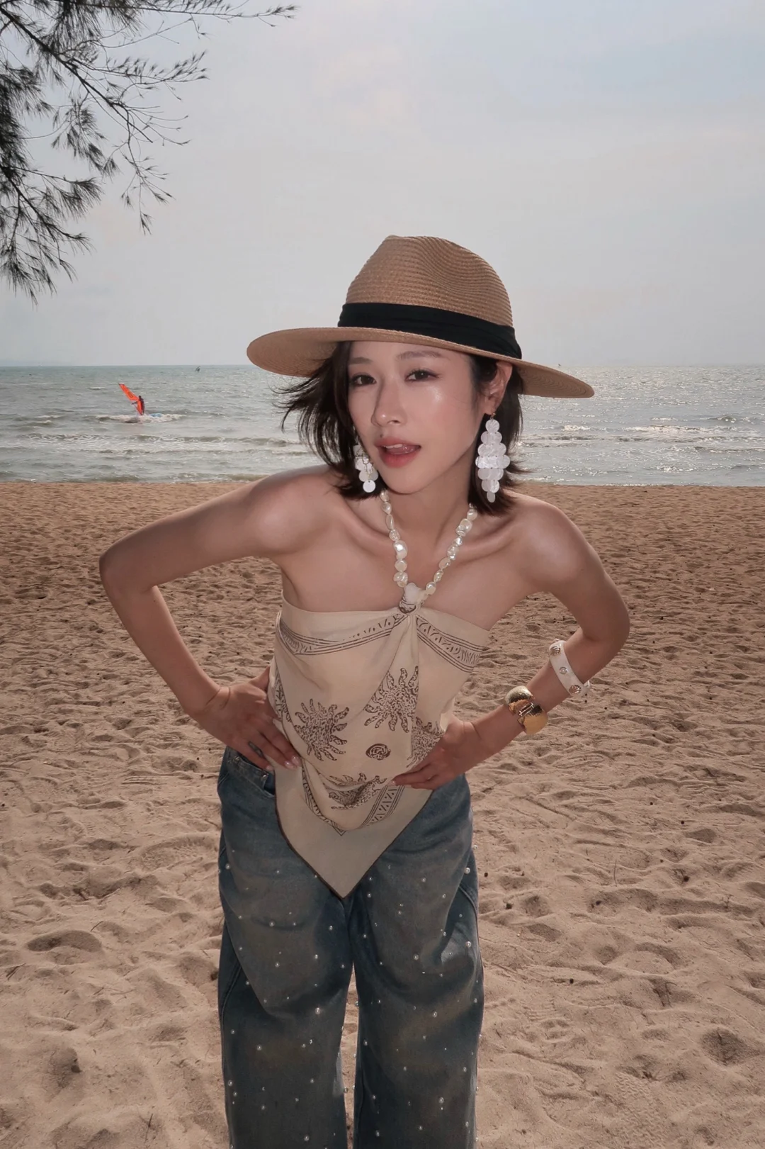 🇹🇭海边拍照姿势我悟了