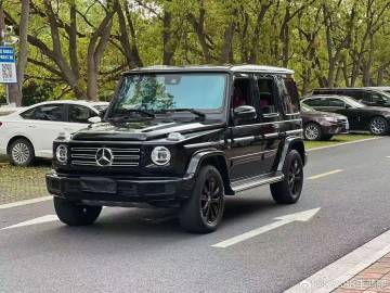 特价🉐23年一手车奔驰G500黑红 菱形格座椅 通风 加热 4万公里...