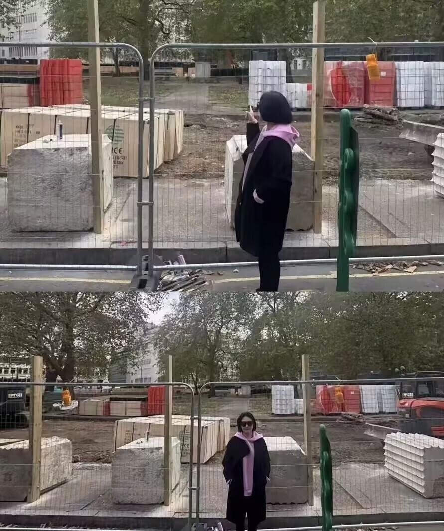 小S和许雅钧飞去伦敦，就想看看粉丝给大S做的那把纪念长椅，结果到了卡文迪什广场花园，发现整个公园在施工，椅子被临时挪走了。她连车都不想下，怕自己看到围挡直接崩溃。老公劝她“都来了，拍张照吧”，她才下车在工地外面站了一会儿。后来查到施工完椅子会放回原处，才勉强平复去吃牛排。可酒一喝，还是没绷住。她说了