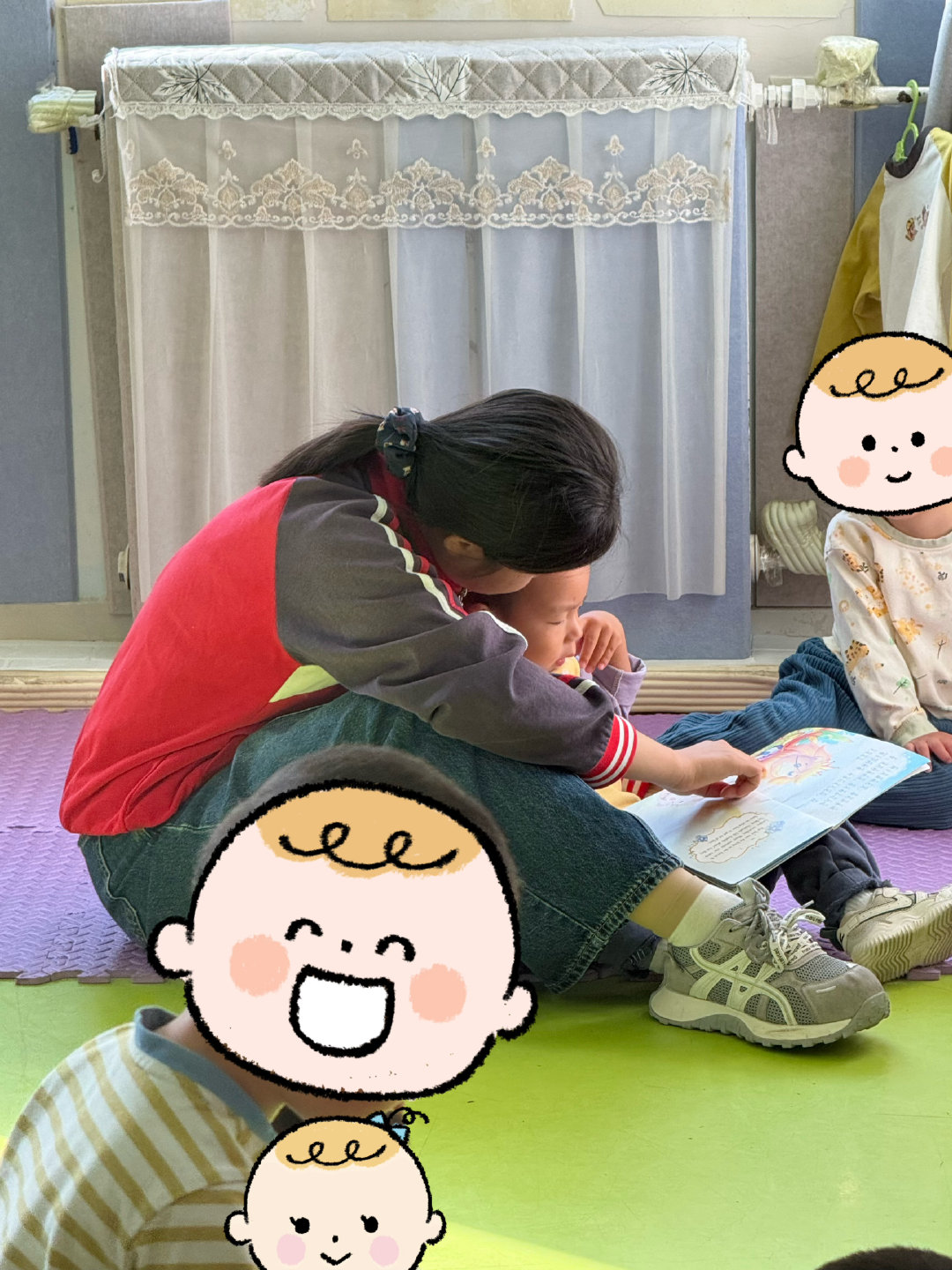 2岁5个月👶🏻小朋友上托育班的第一天⭐

#幼儿园[超话]# ​