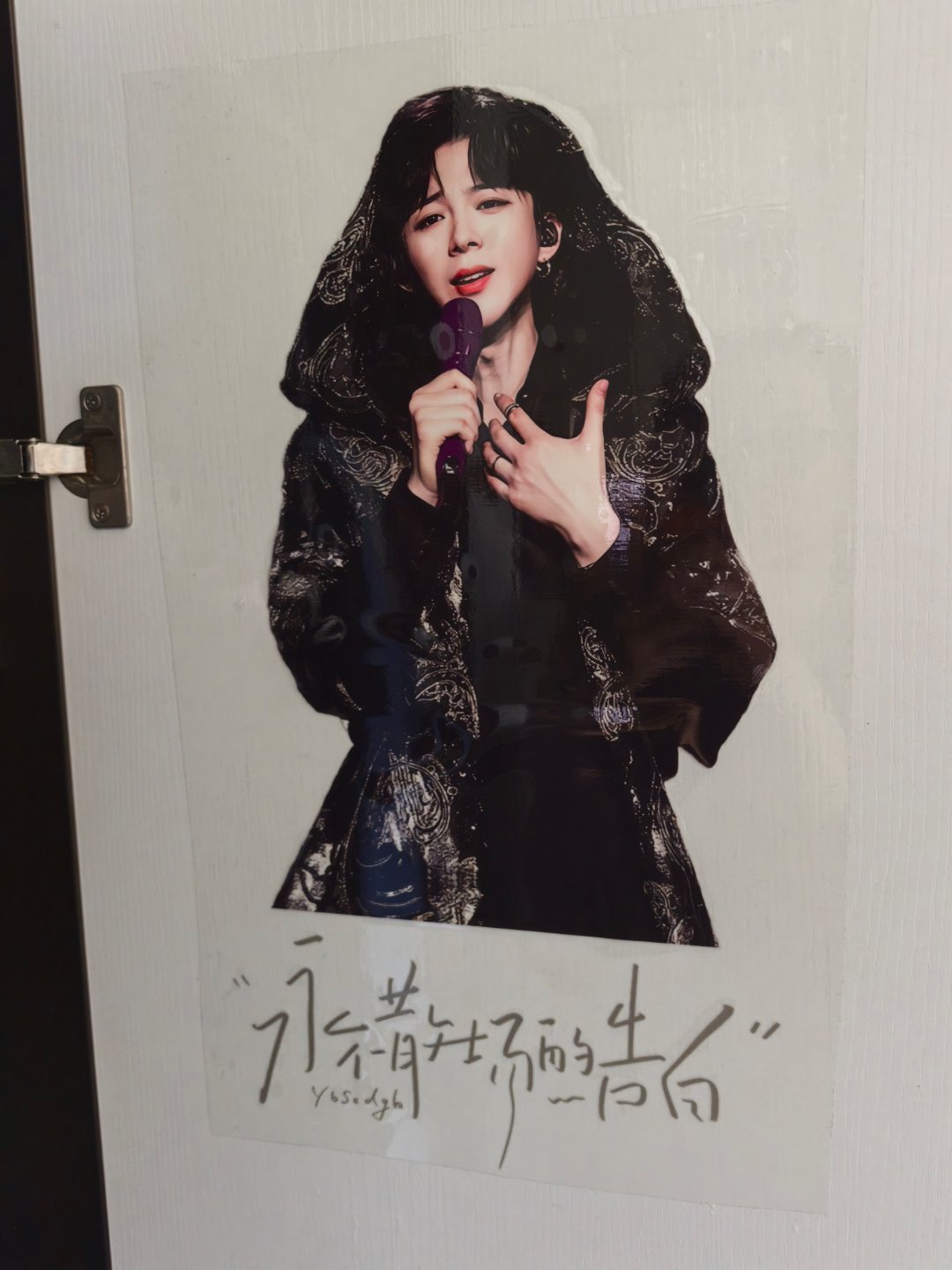 二巡周边热乎劲儿还没过，已经往越做越大发展，只能贴柜门儿了，一打开一暴...